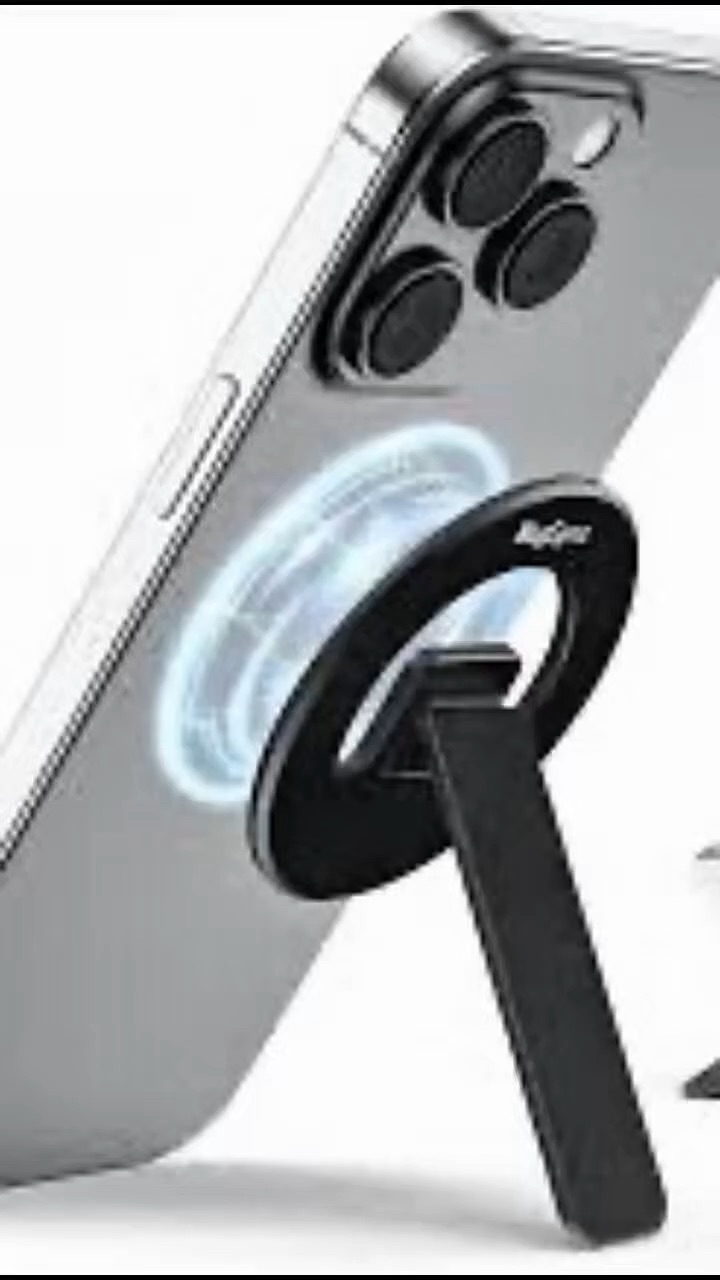 Try out this magnetic phone stand