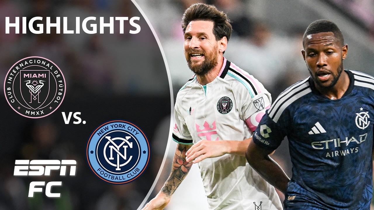 Inter Miami vs. NYCFC | MLS Highlights | ESPN FC Watch the highlights as Inter Miami defeat NYCFC, 2-0, led by goal f...