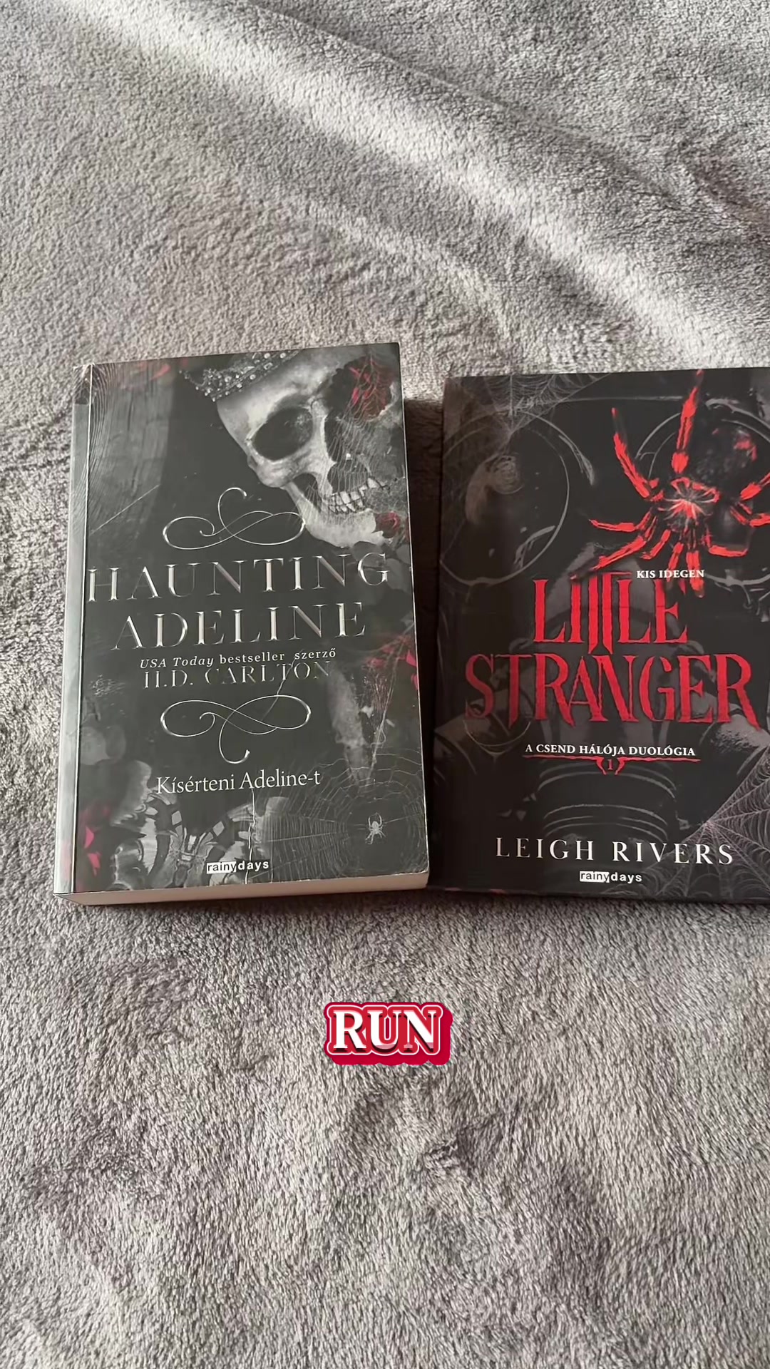 RUN🌹🕷️Ti olvastátok már valamelyiket?🤭#fy #booktok #darkromance#zademedows#malachivize