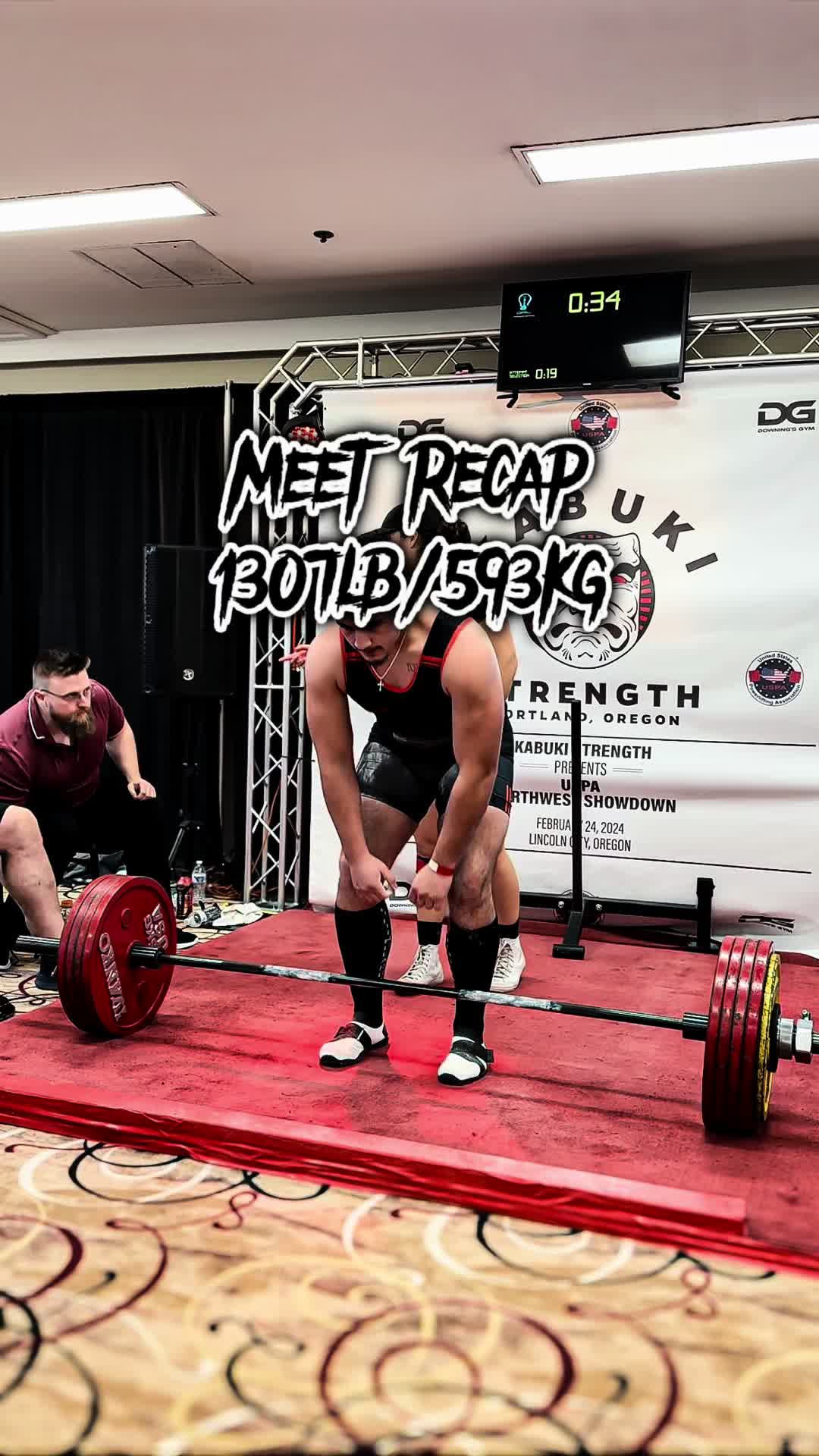 Meet recap… 600 OTW #fyp #gym #physique #gymtok #powerlifting #life #motivation #deadlift