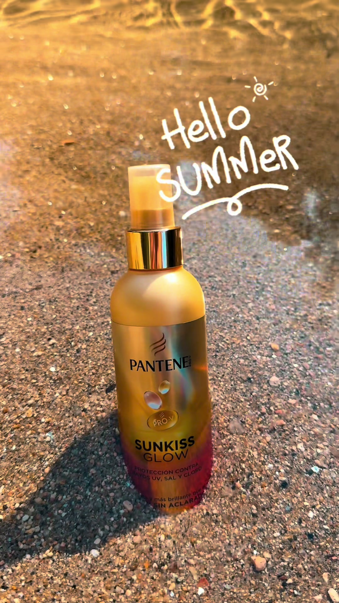 ☀️Pantene Sunkiss Glow💛 Mi pequeño ritual para disfrutar del verano sin olvidarme de mi cabello ✨ 🛡️Protección UVA,...