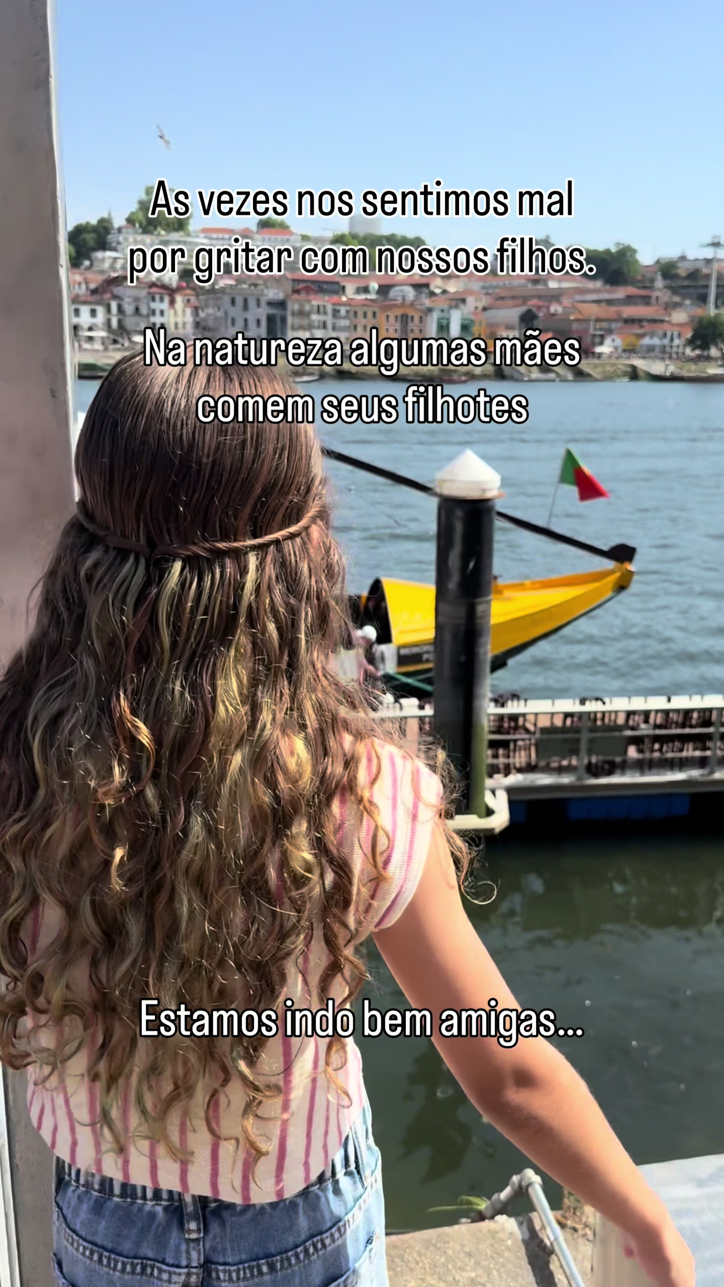 Maternidade é difícil. Mas considerando que na natureza algumas mães devoram os filhotes… Estamos equilibradas até de...