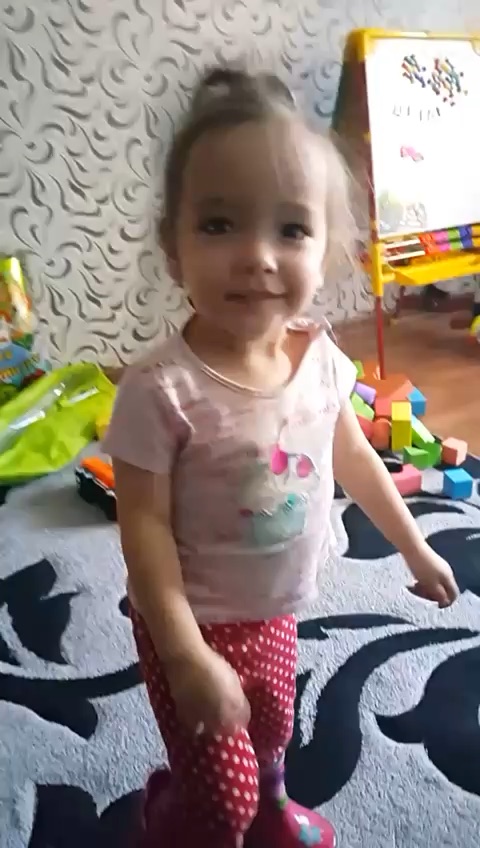 my family filming me as a child