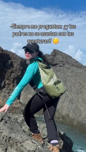 Yo pensé que era la aventurera de la familia… pero mis padres me ganan en el sendero 🤣🥾 . #teamsenderismo #aventura...