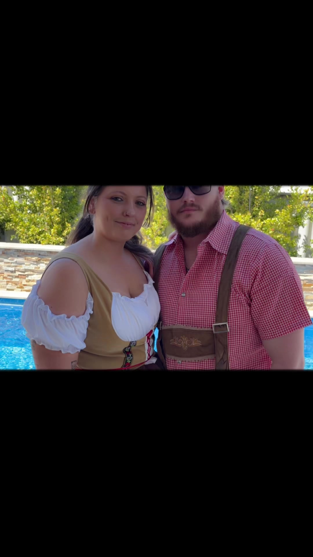 Oktoberfest 2026 🍻🤎🥨 Any excuse to dress up & get all cute 🥰 Both costumes from Doyle’s Costume Shop ✨