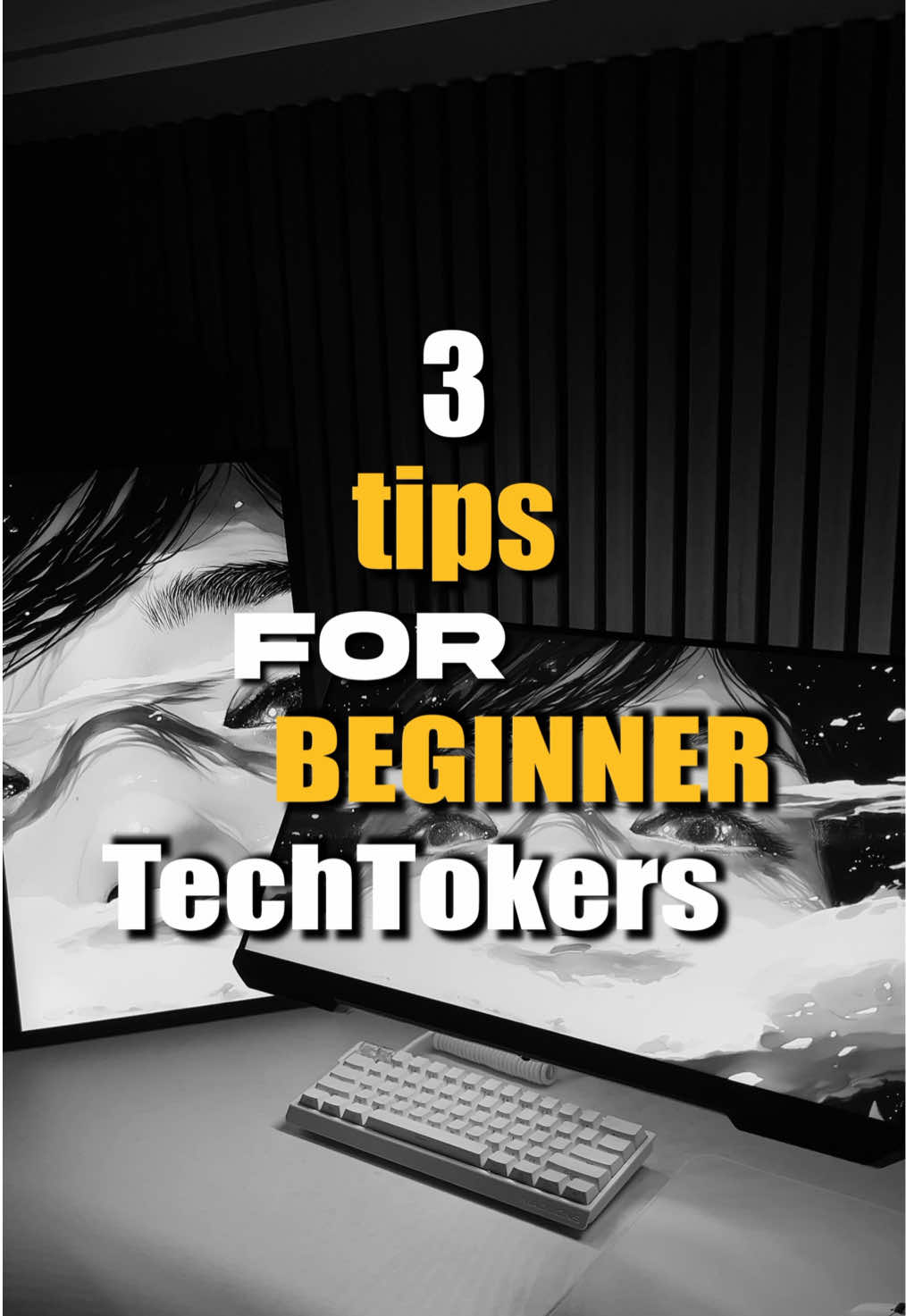 3 Tips for Beginner TechTokers | #creatorsearchinsights #gamingsetup #techtok #techtoktips #tech