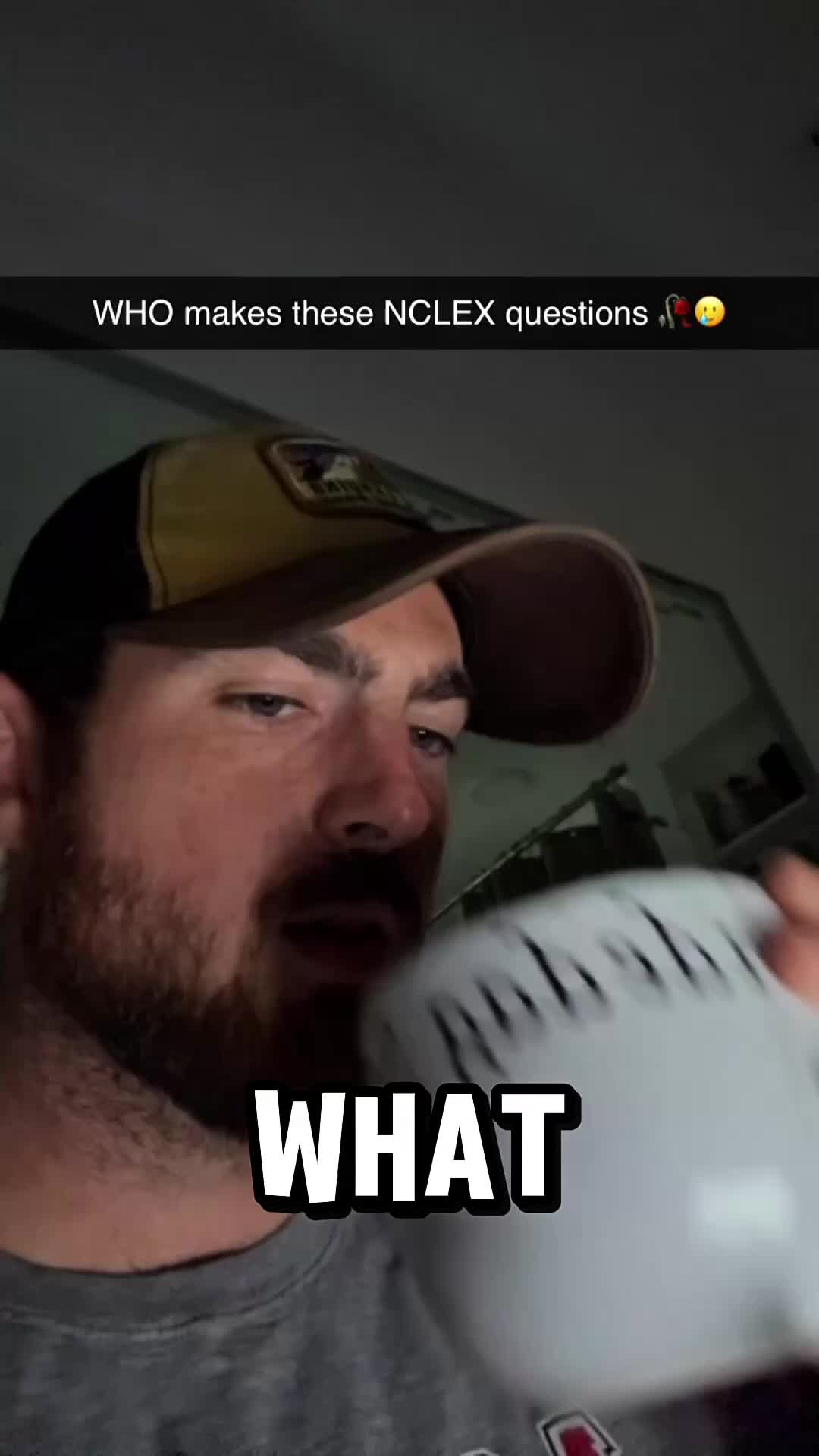 Studying this way is TOO funny man… 🥲 #nclexrn #plumi #educato