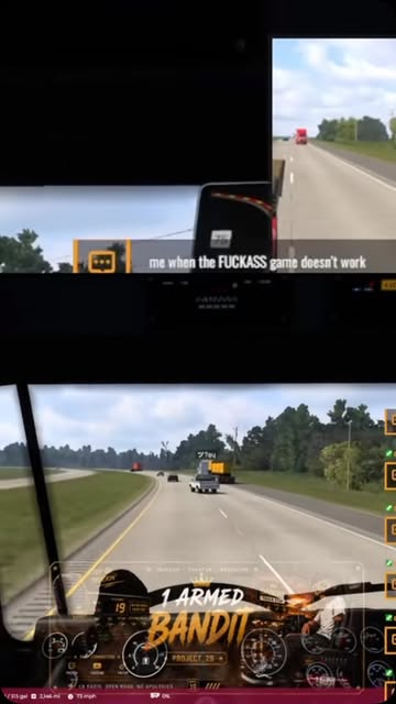 What did bro say?? 😭 😭 #streamer #twitch #americantrucksimulator #trucksimulator #simulator