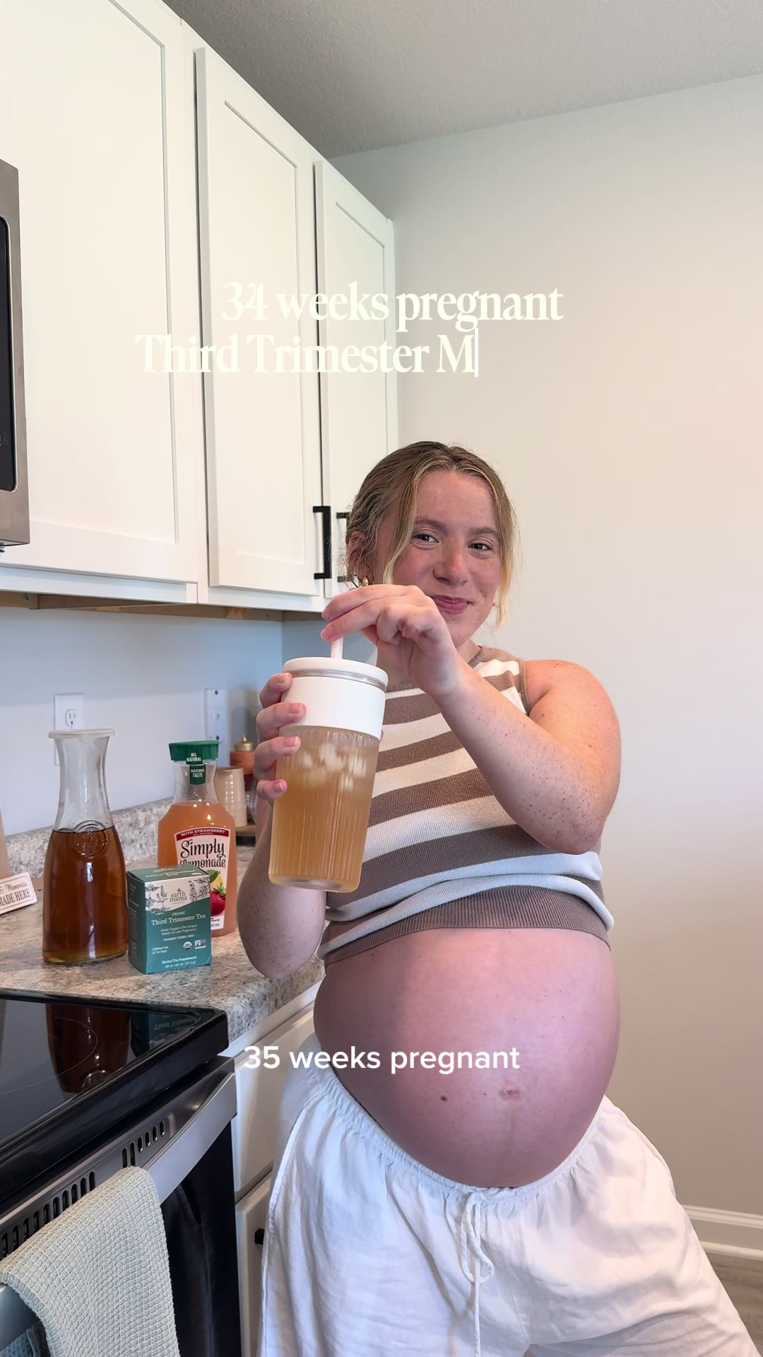 #ad So yummy, I love that I don’t have to force myself to drink this!!! @earthmamaorganics #pregnant #thirdtrimester...