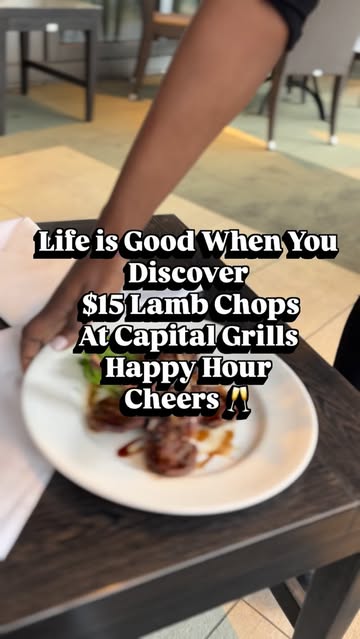 Don’t Say I Ain’t Never Put You On ! Tell @thecapitalgrille staff I said heeeeyy and that Derrika Sent Yall right on...