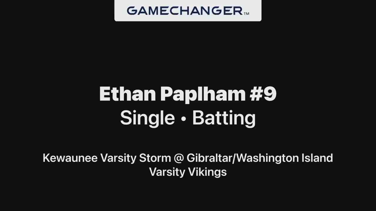 Baseball at bat