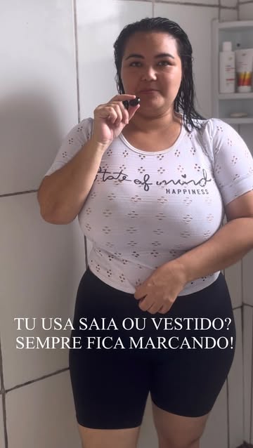 Gente, dica valiosa pra quem ama usar vestido ou saia com conforto e segurança: esse short sem costura da Romance Fav...