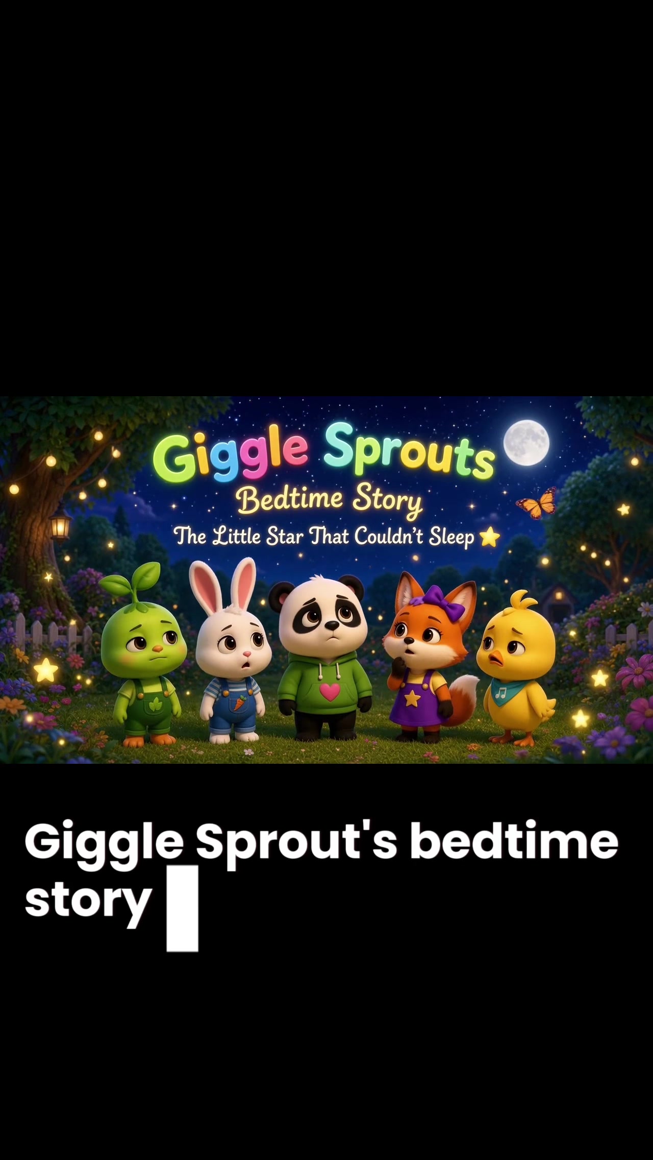 Haya, it’s time for bedtime stories, lye in your beds and enjoy yourselves, nite nite, remember Jesus love you the most