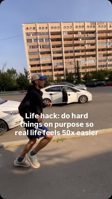 Life is hard, so I am training for an ultramarathon 💥