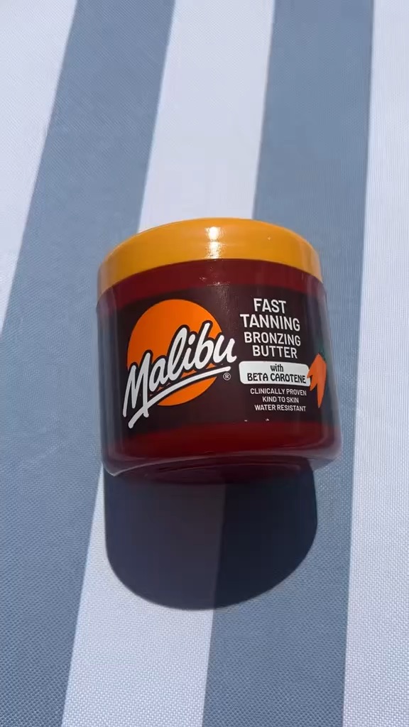 Tanning butter