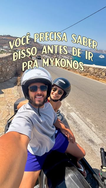 Se a gente pudesse te dar um conselho, seria: conheça Mykonos e alugue um quadriciclo por lá. Que vibeee! 🇬🇷🏝️ Foi...