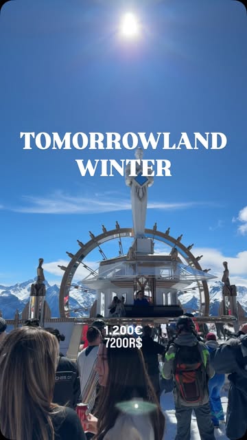 7 dias na Tomorrowland Winter? Acredite: você vai achar pouco. Se você curte festa e ski essa sem dúvida é a melhor e...