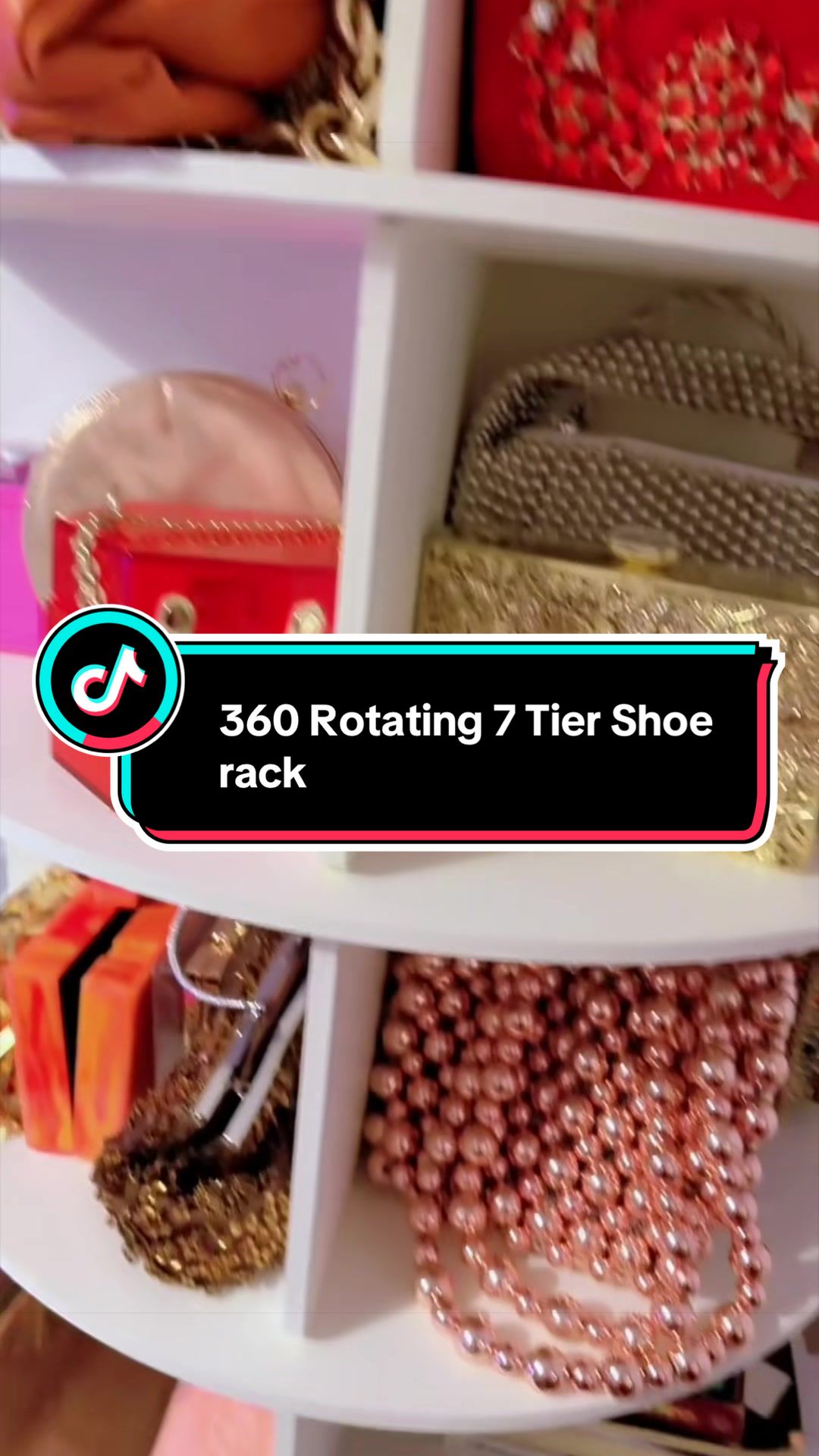 #tiktokshop #tiktokmademebuylt #foryoupage❤️❤️ #tiktokfinds2024 #shoerackorganizer