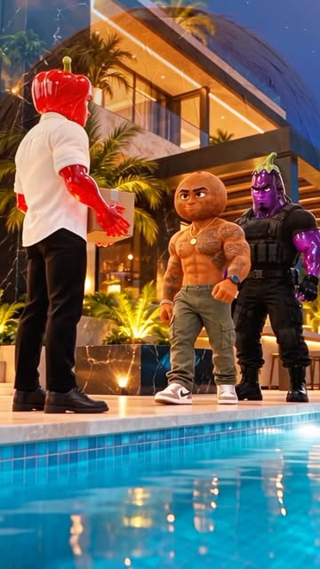 MATEO RESCATA A VALENTINA MIREN DE QUE FORMA 😳🍓🫑🥕#novelasdefrutas #viral #fruitnovel #animation #novelfruits