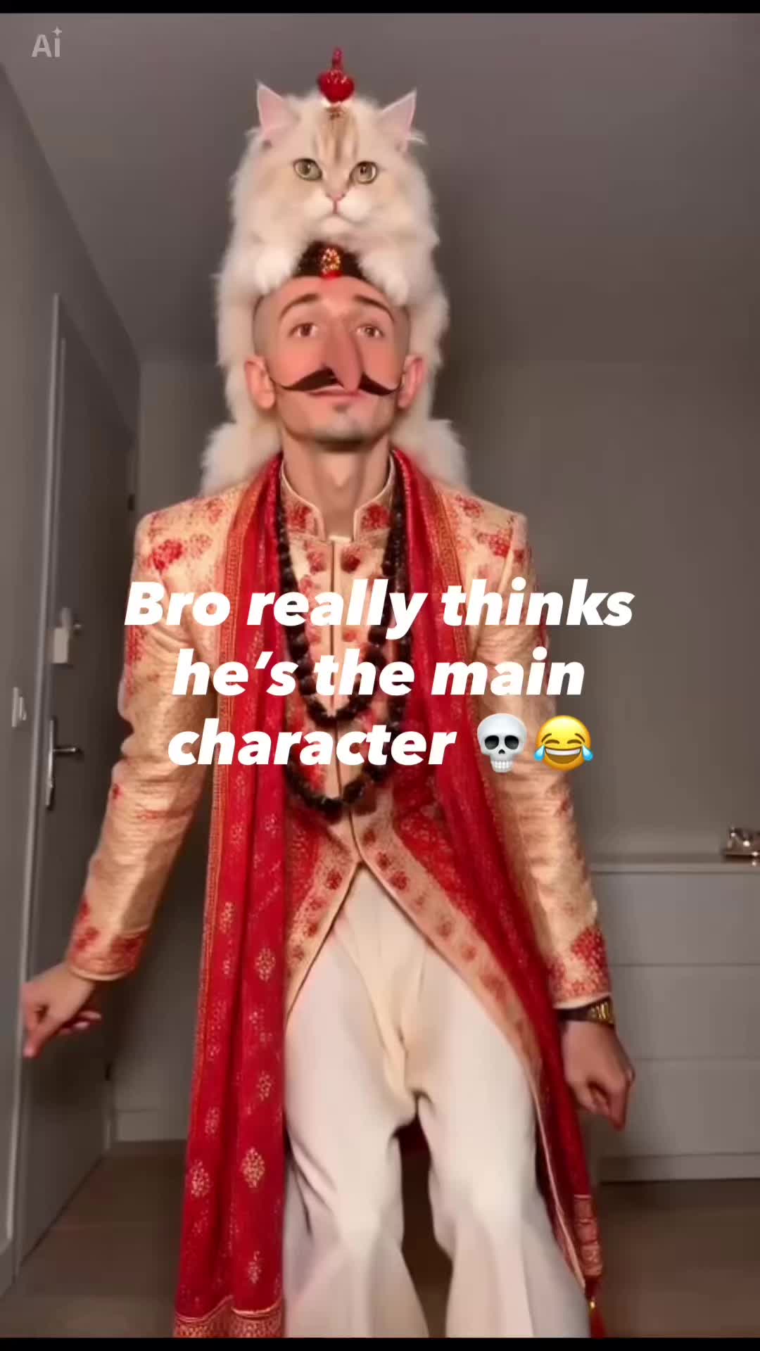 Lukas understood the assignment… Maharani is still judging him. 💀🐱😂 Rate this dance from 1–10! 👇 #Comedy #FunnyDa...