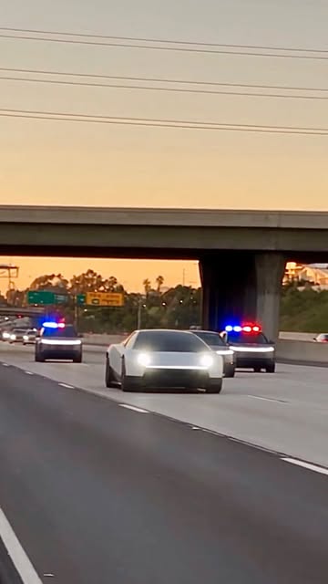When you just robbed a bank but you got the new Tesla Roadster #tesla #roadster #flyingcar