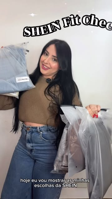 SHEIN Fit Check Challenge! Pesquise por WT6JY na SHEIN para comprar exatamente o meu look e garantir descontos extras...
