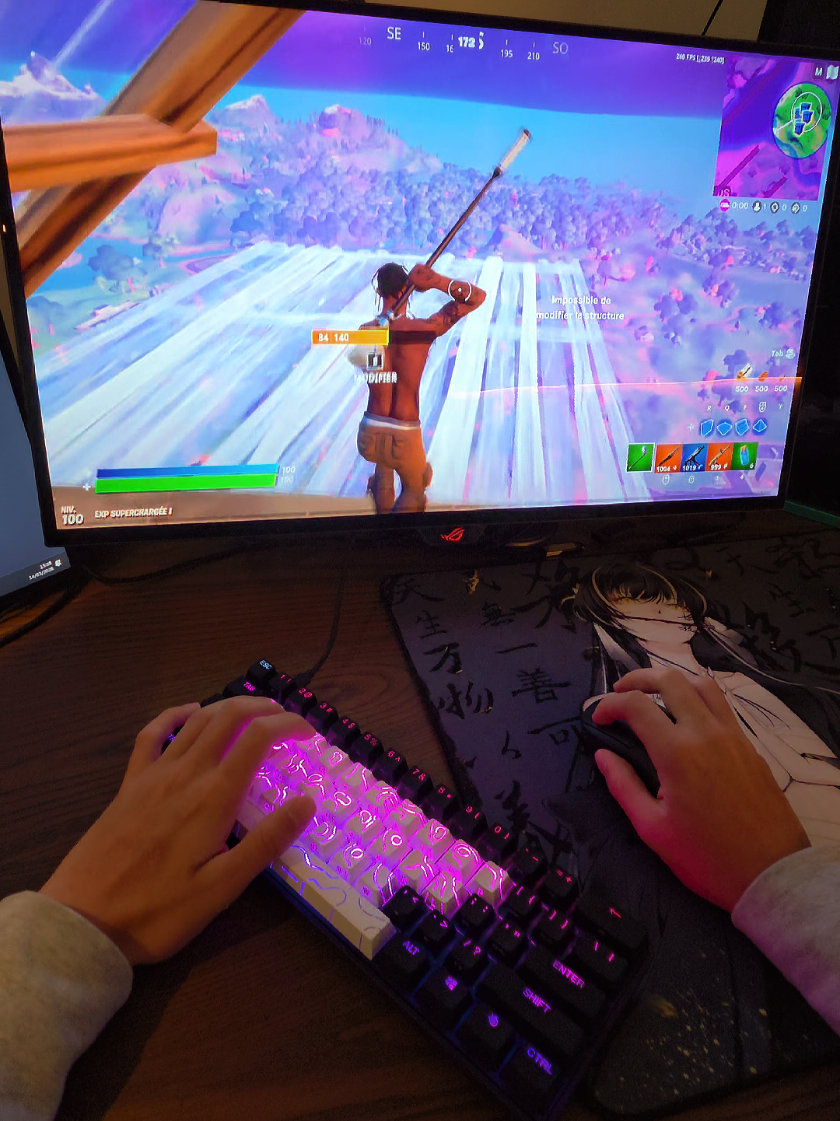 freebuilding with og movement >>> apex pro mini + g pro x superlight 2. #fortnite #freebuild #solobuild #apexpromini...