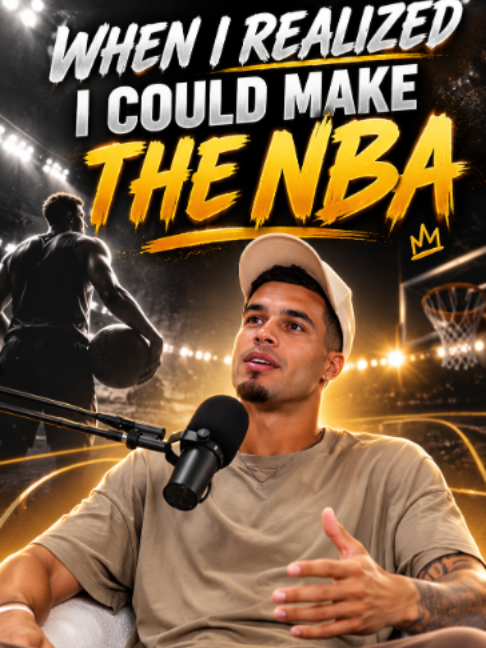 he moment he realised the NBA wasn’t just a dream anymore… 🏀😳 Watch till the end to see his response!! Sometimes th...