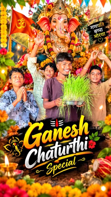 Ganesh Chaturthi special reel • • • • • • • • • • #Ganpati Bappa reel trending viral Ganpati reel viral Ganesh Chatur...