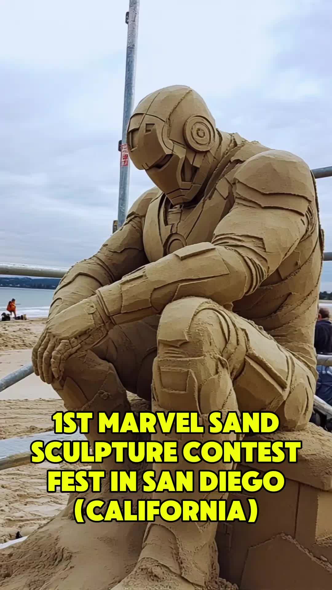 These Marvel Sand Sculpture are next Level!🔥🔥😵 #marvelstudios #marvelcomics #sculpture #marvelfan #aiart