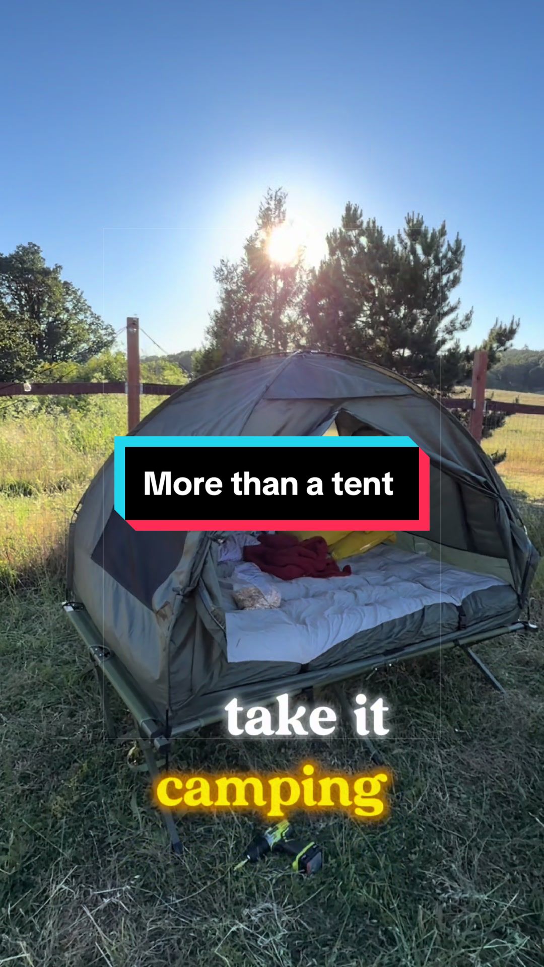 I thought I was buying a camping tent. Turns out I use it in my backyard more than anywhere else. It gives me shade,...