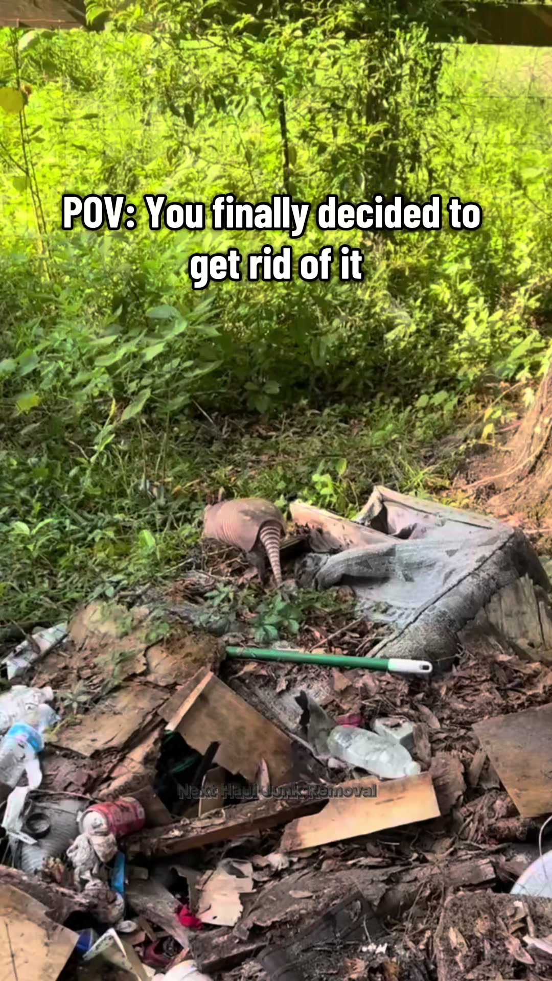 Animal friendly😃👍 #junkremoval #trending #youngbusinessowner #fyp #nexthauljunkremoval