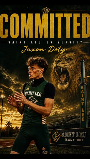 #agtg 100% COMMITTED TO SAINT LEO UNIVERSITY‼️🙏🏼#committed #college #trackandfield
