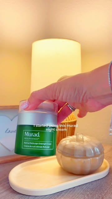 Murad Retinal Overnight Cream debe formar parte de tu rutina si estas cerca o pasas de los 40. @muradskincare #murads...