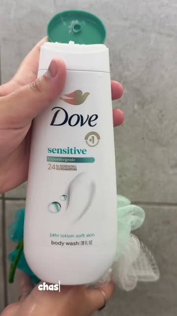 Motherhood is beautiful… but sometimes I just need a shower and a minute to myself. 🤍 Dove Sensitive Skin Body Wash...