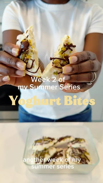 Week 2 of “Ddn’t buy it, I made it myself” Craving something sweet this summer? These yogurt bites are the healthy op...