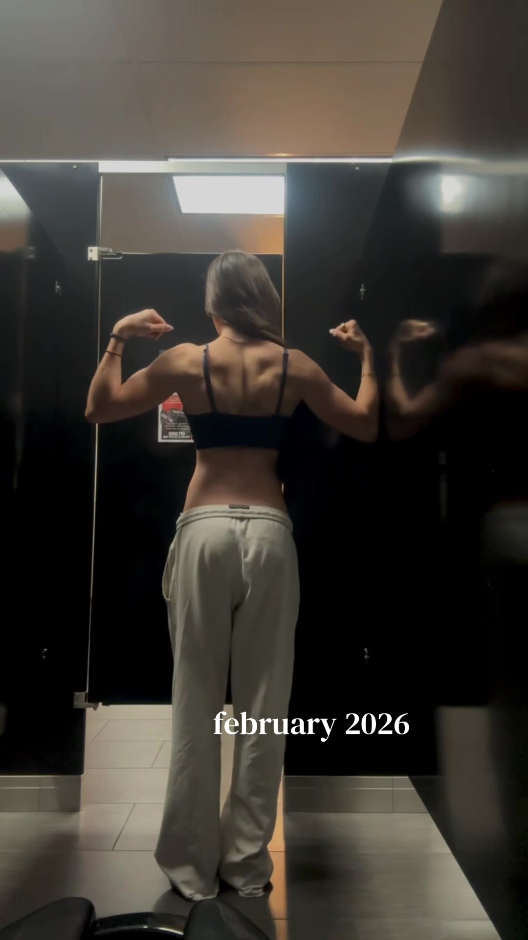 the first clip was a time when i was really struggling with binge eating. i felt stuck, guilty, and honestly just so...