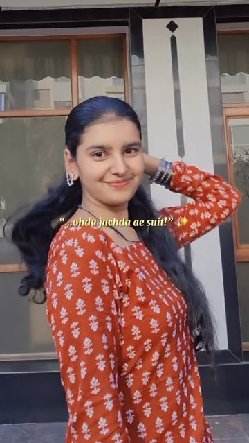 Wait for it 💥 Want the kurti & earring links? Follow and comment "link" and It'll reach your dm! Please make sure to...