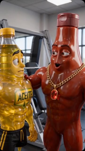 Aceite dice que “mañana” toca pierna… pero ese mañana nunca llega. 💀🏋️ ¿Tú también conoces a alguien que siempre se...