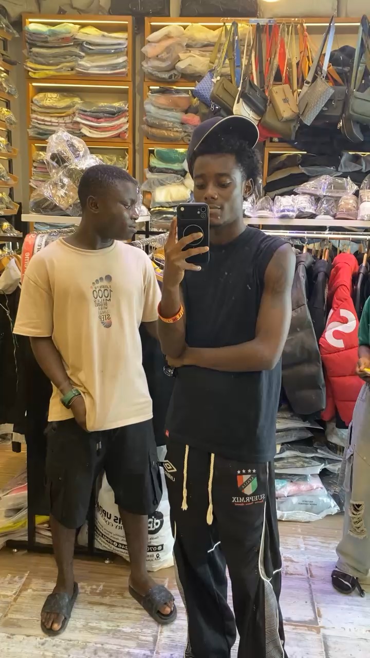 Getting clothes on