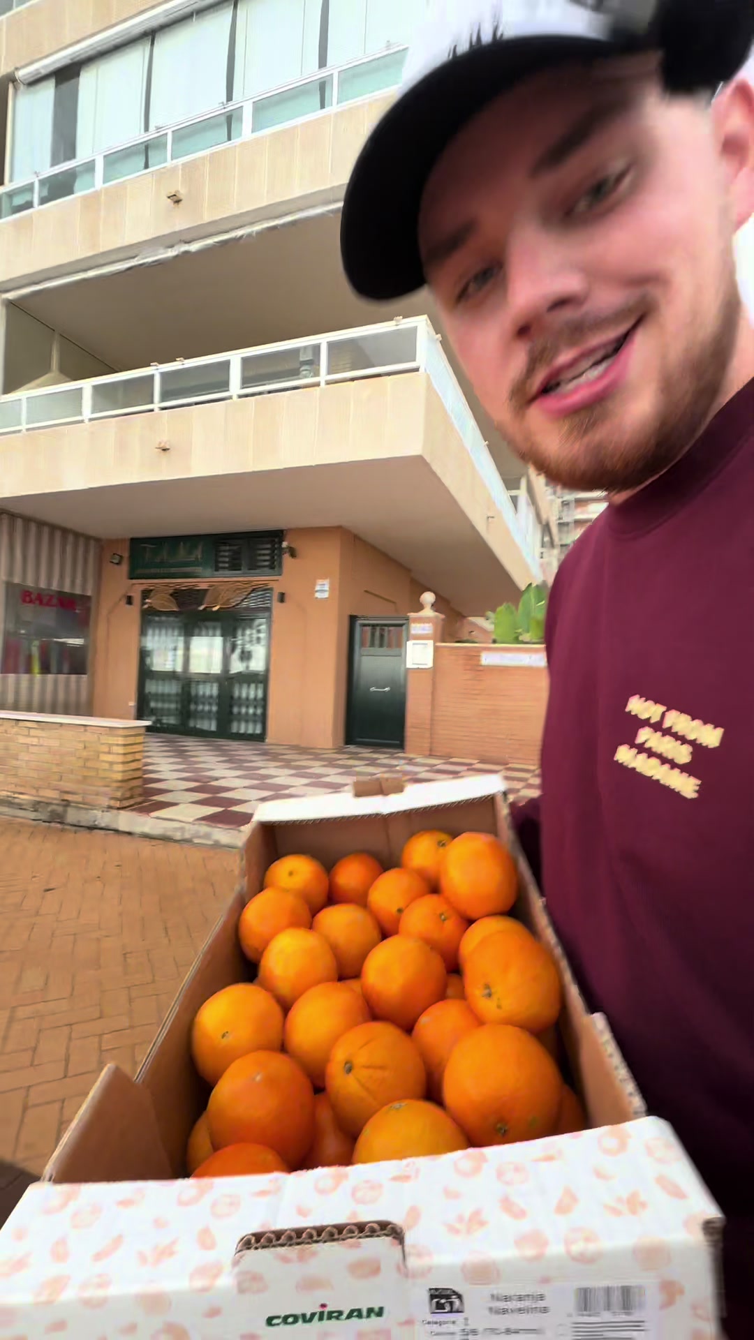 Mission: Get them Oranges✨ did not expect to be sold out this fast!! We love you🫶🏼🫶🏼 #costadelsol #fuengirolaspai...