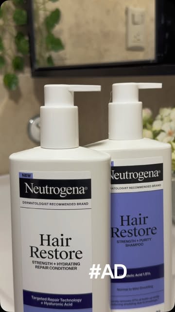 #AD Discover the New Neutrogena Hair Restore Advanced Growth Support Serum, now part of my hair care routine! ✨ Shop...