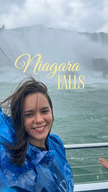 En mi viaje por ROC decidí manejar dos horas para conocer Niagara Falls 🇺🇸 🌊 Viví la experiencia de navegar en el...