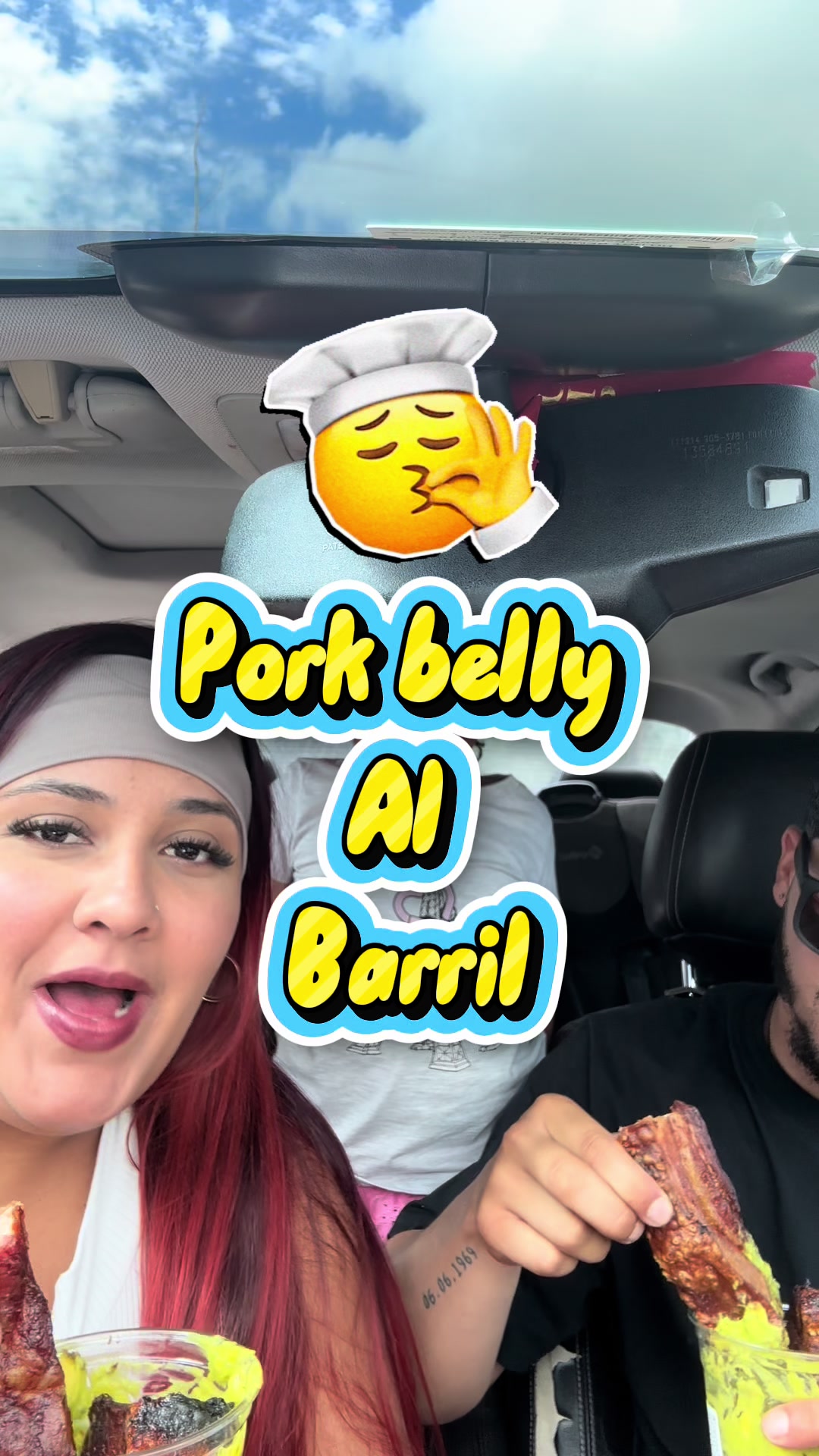 Dijimos que íbamos a probar un poquito… y terminamos haciendo el review familiar completo 😂🐷🔥 La comida sabe mejor...