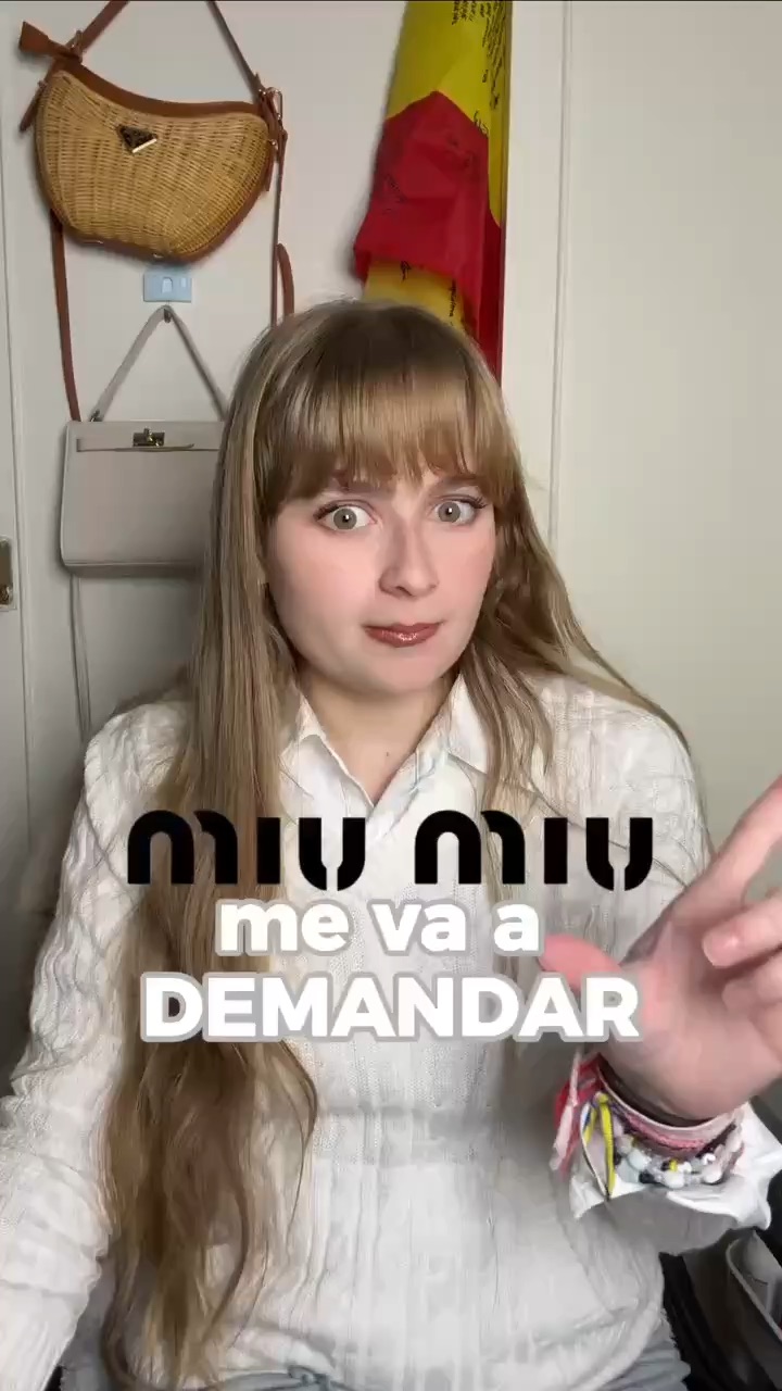 For Mila Rô MiuMiu sunglasses