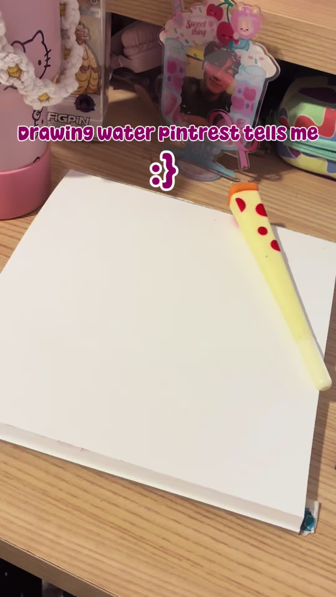 I know the last one wasn’t the first doodle but I’ve seen a lot of people do it so I wanted to mix it up!💞💛🩷 #fund...