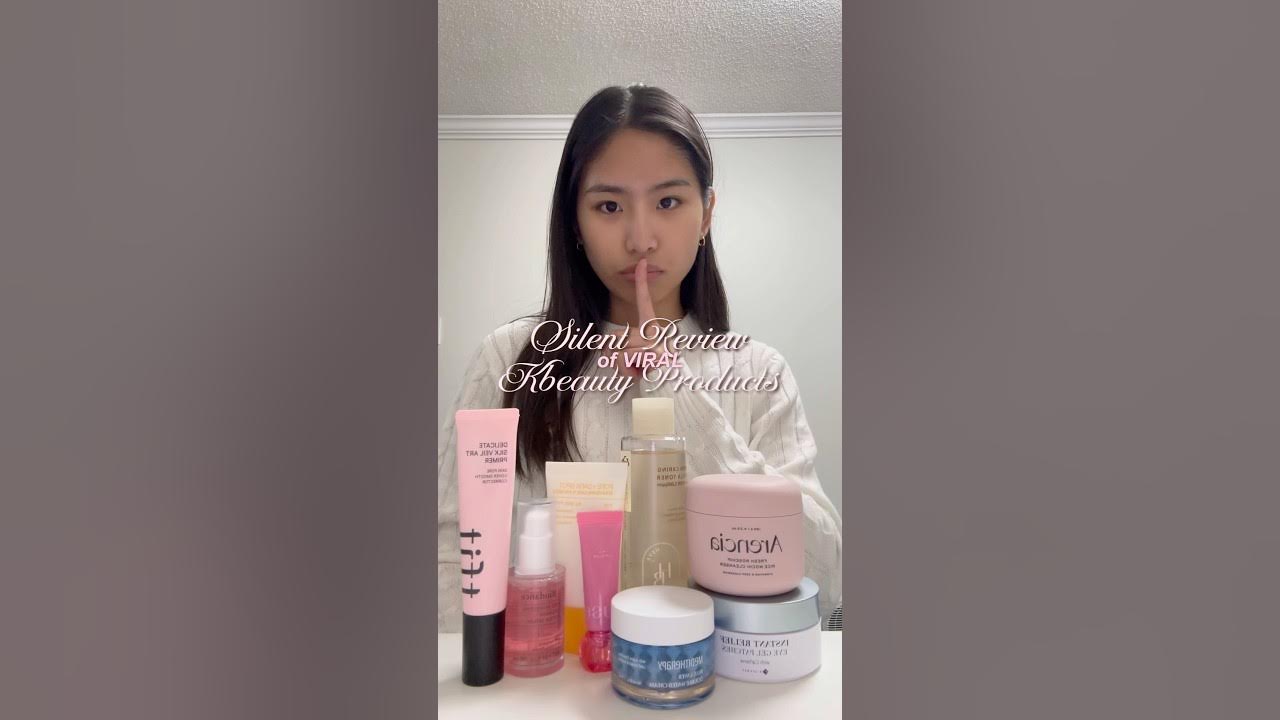 🤫Silent Review of VIRAL Kbeauty Products! #yesstyleinfluencers #ystrendingkbeauty2 #girl @yesstyle 💌 Silently revie...