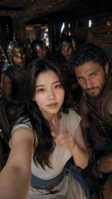 오디세우스 2편 - 트로이 목마 안에 들어갔습니다… 창이 얼굴 앞까지 들어왔어요 트로이 성문 앞에 놓인 거대한 목마. 그런데 저는 지금… 그 목마 안에 숨어 있습니다. 밖에서는 트로이 병사들이 목마를 검사하고...
