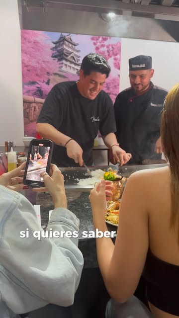 Te invitamos a que vengas a vivir la experiencia detrás de las cocinas de Teppan Grill! 🍣🔥 Disfruta de tu comida en...