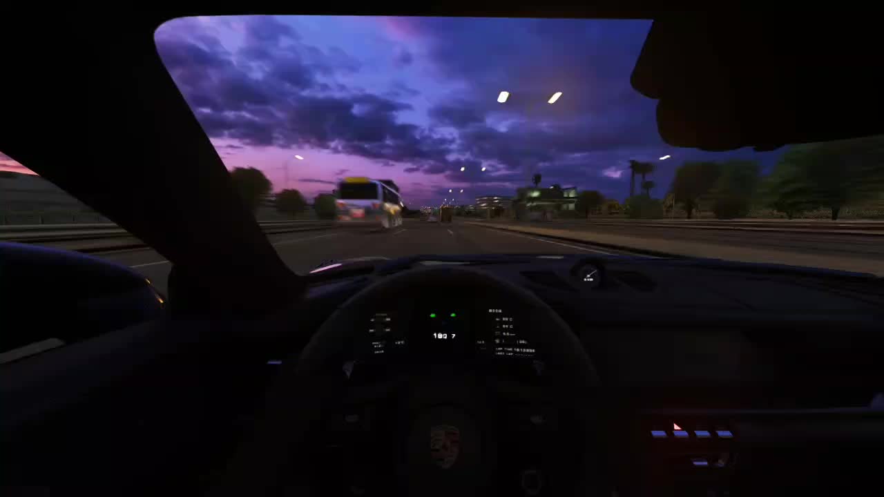 none of it was real // #assettocorsa #fyp #logitechg920 #sunset #sad #nohesi